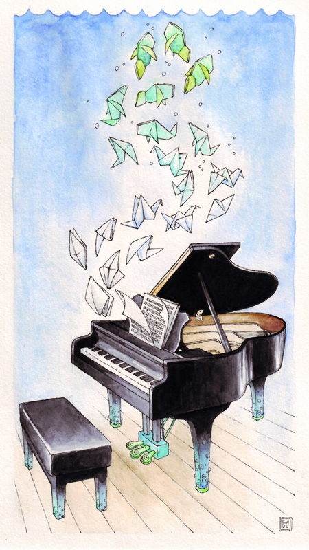 Piano Dream by bleuphoria