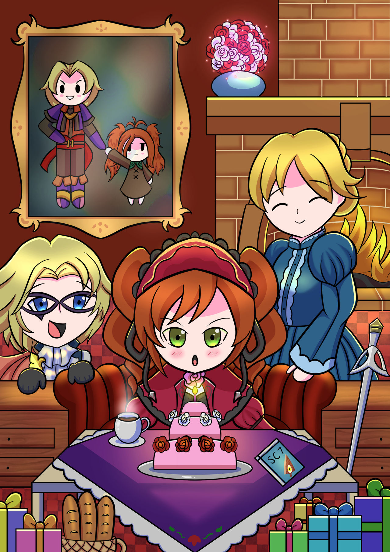 Party Template Deviantart Commission: Birthday Party by maimai-art on DeviantArt
