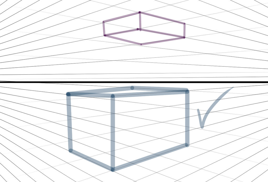 easy perspective grid on photoshop