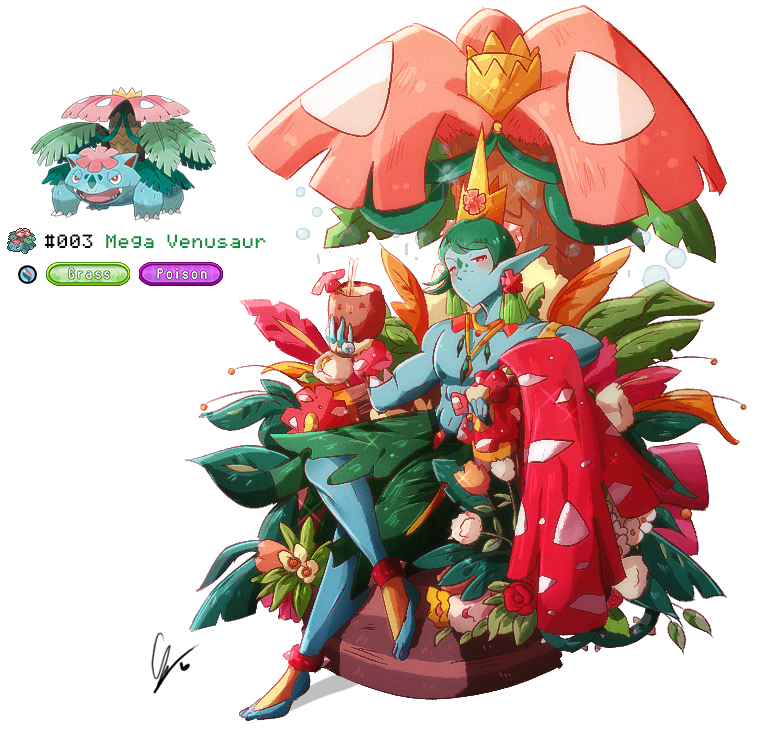 003 Mega Venusaur By Iingo On DeviantArt