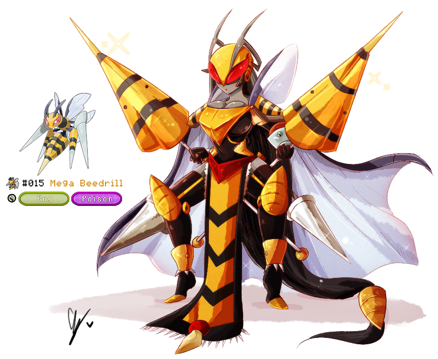 Pokemon Mega Beedrill pokemon-mega-beedrill
