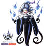 Chandelure Gijinka