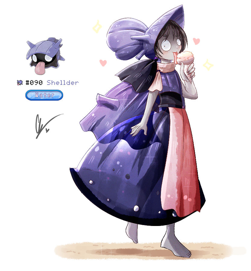 090. Shellder by iingo on DeviantArt