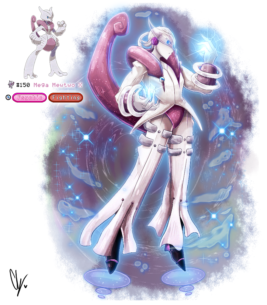 Mewtwo Pokemon UNITE by henukim on DeviantArt