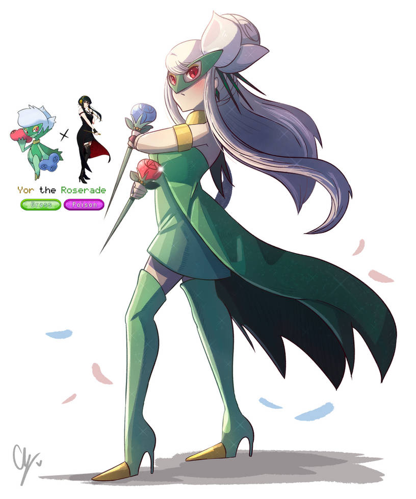 Yor Forger The Roserade by iingo on DeviantArt