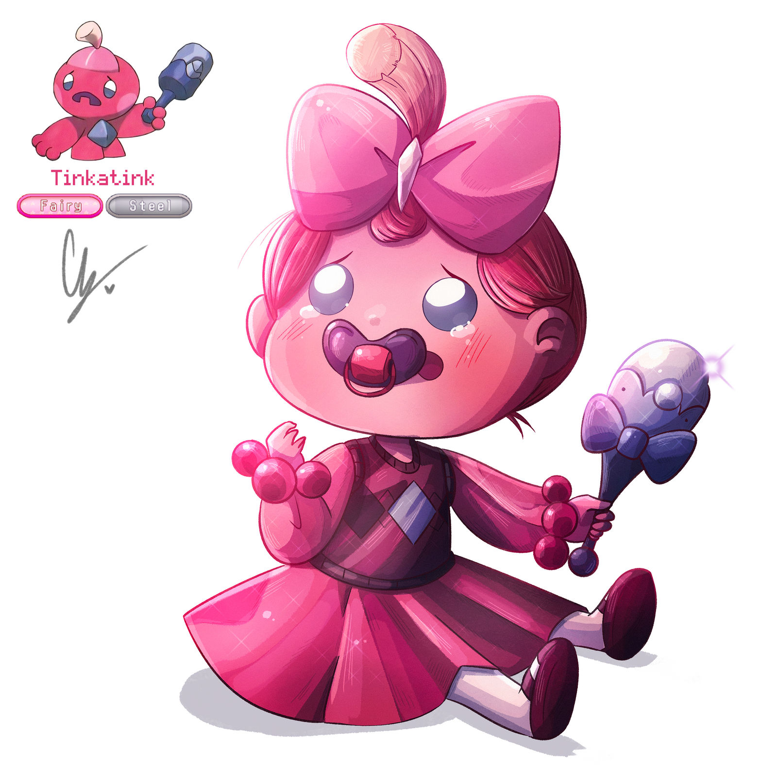 Tinkatink Humanization by iingo on DeviantArt