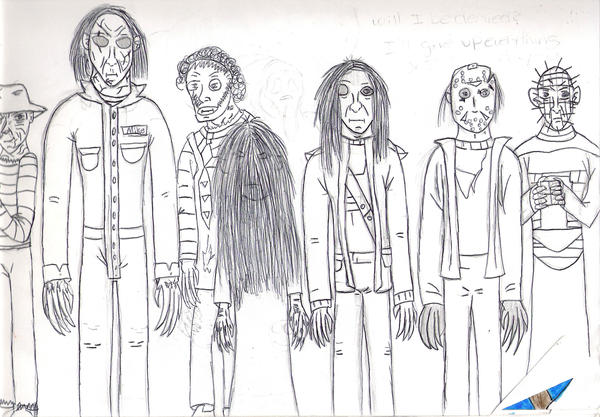 Slasher Group 2 by GeotrixQueen on DeviantArt