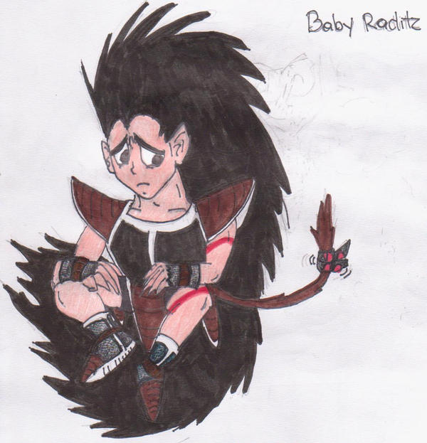 Baby Raditz by GeotrixQueen on DeviantArt