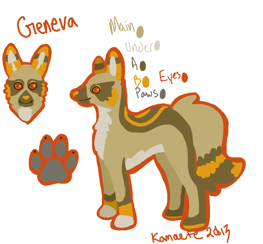 Geneva Reference Sheet by Kama-ItaeteXIII on DeviantArt