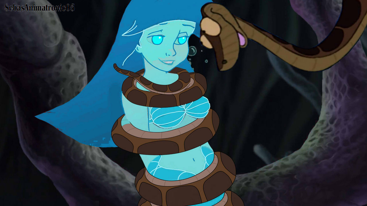 Deviantart Coiled Crystalized Ariel coiled by kaa by gothicseawitch on DeviantArt