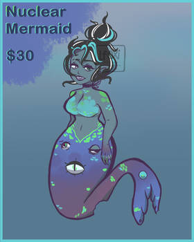 [Adopt] - Nuclear Mermaid| CLOSED