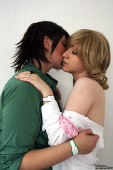 Tiger n Bunny: tender kiss