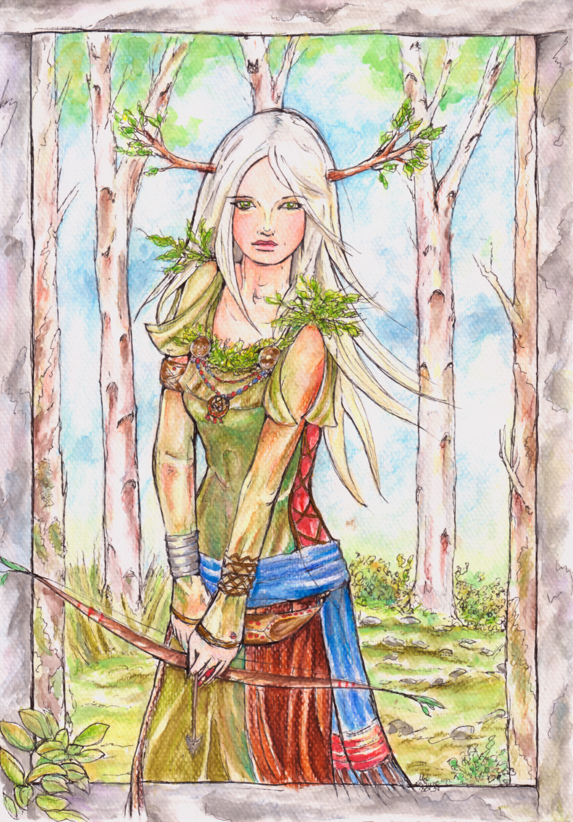 Mielikki Goddess of the Woodland