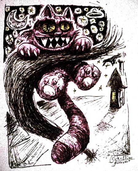 fan art: cheshire cat