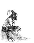 satyr by Izabella