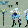 [-CLOSED-]Adoptable - butterblue costume