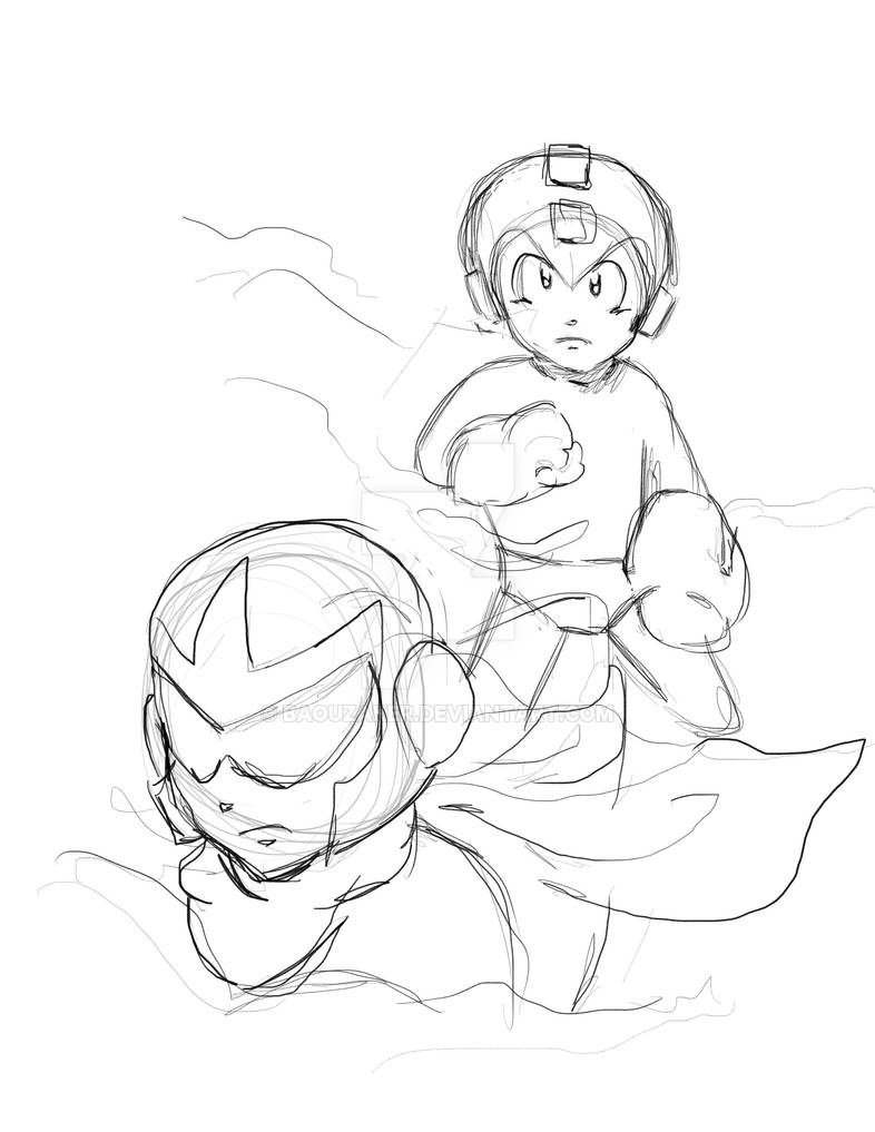 MegaMan 3 Fan Art Concept by BaouZaker on DeviantArt