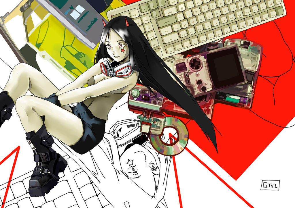 Deviantart Computer Generated Computer by 0Gina0 on DeviantArt