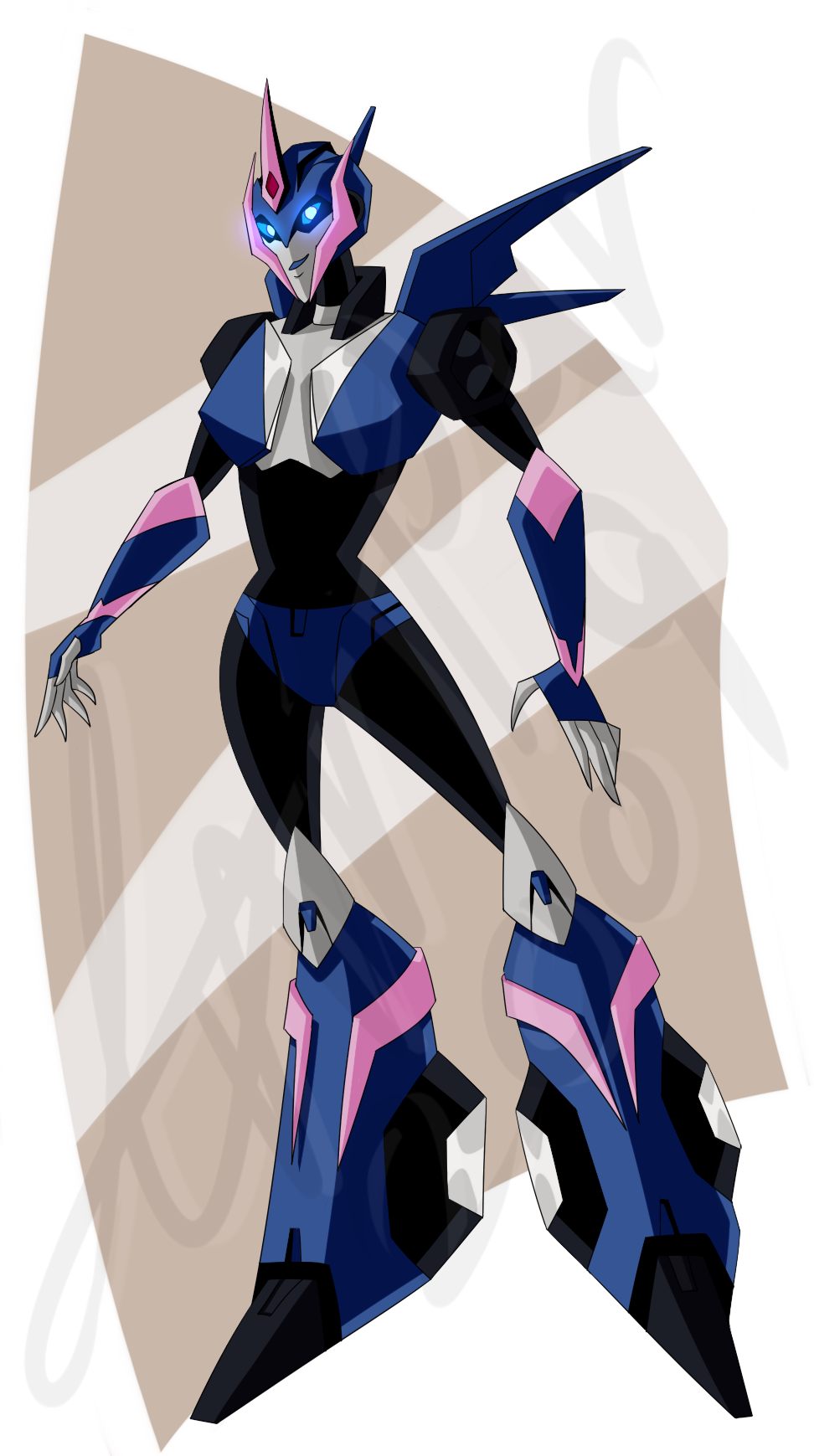 Arcee TFPrime in Animated Version by Annpar2009 on DeviantArt