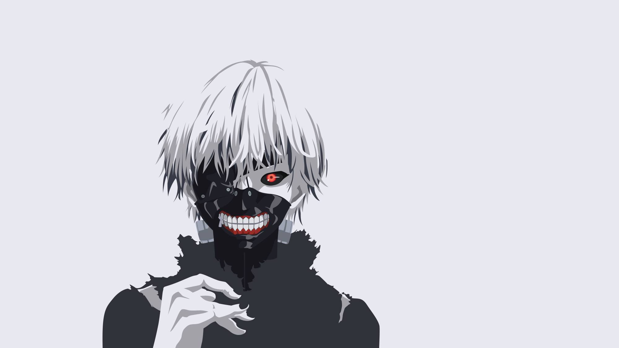 Ken Kaneki Wallpaper 4K, Illustration, Tokyo Ghoul