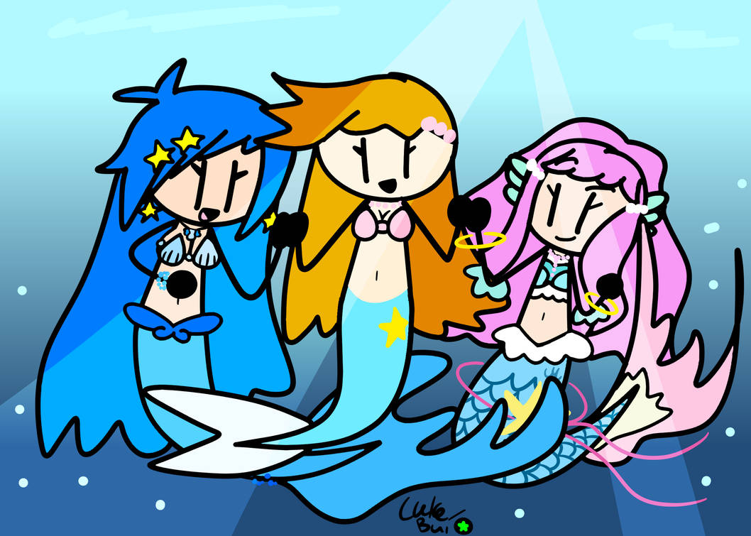 Deviantart 10 Blue Blue Mermaids from Anime by StarLuke04 on DeviantArt