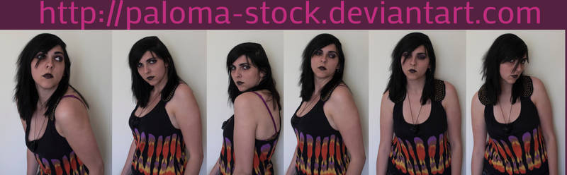 expressive poses for stock image. girl posing