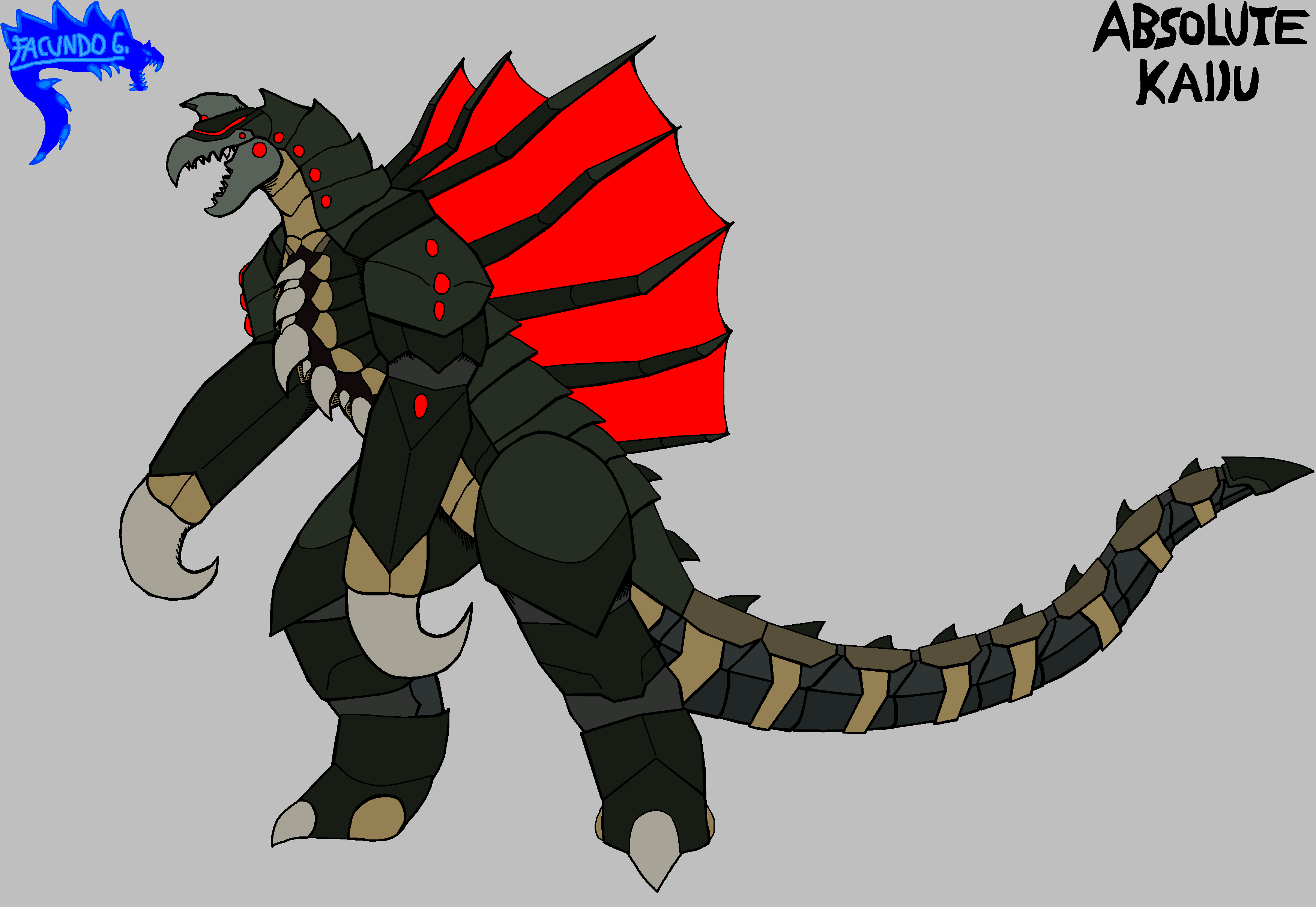 Absolute Rex Absolute Gigan by Tyratos-Rex on DeviantArt