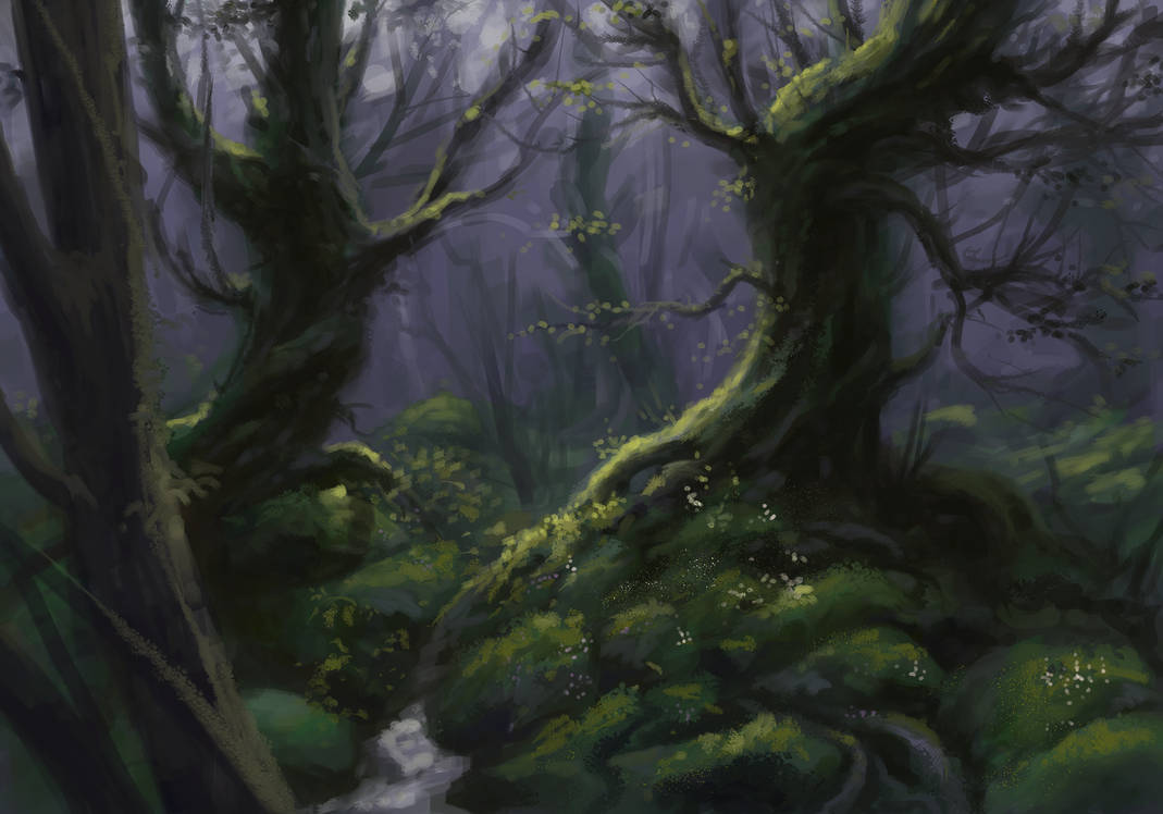 Woods, sketch by woutart on DeviantArt