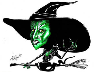 Wicked Witch of the West by DiegoTomasiniDIBRUJO