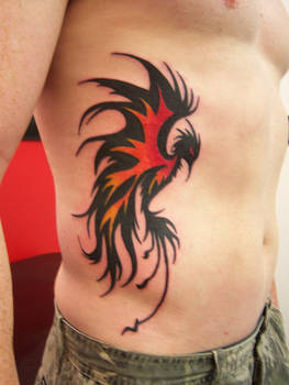 Tribal Phoenix Tattoo