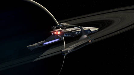 U.S.S. Reliant Saturn Flyby