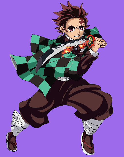 Tanjiro Kamado Render/PNG 1 by KarmicRaze on DeviantArt