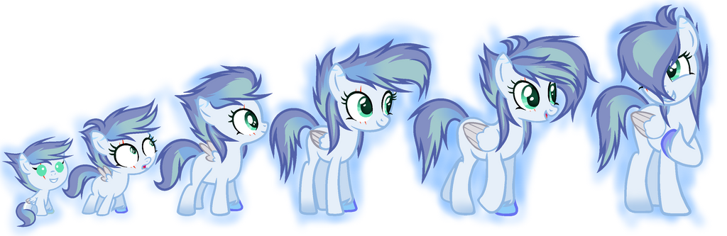 Mlp Rearing Up mlp growing by WindWing2 on DeviantArt