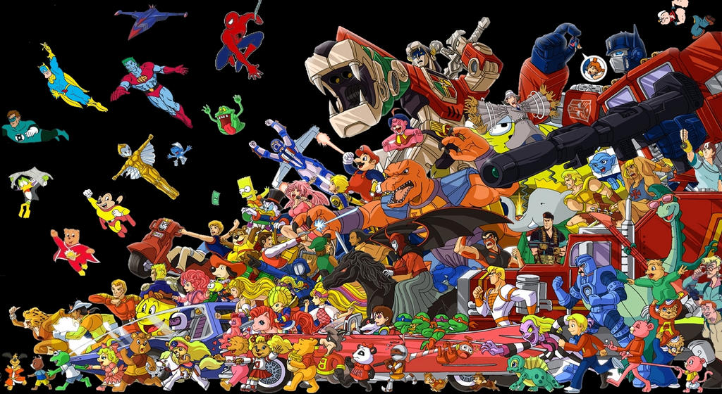 80s cartoon rewind v2edit by retroreloader on DeviantArt