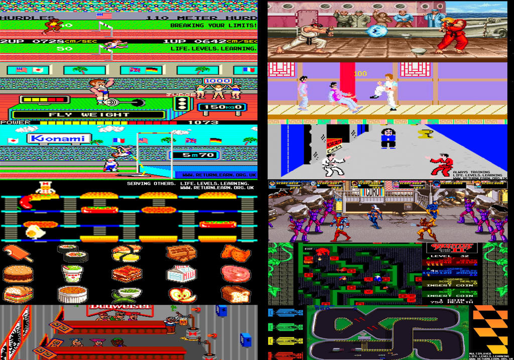 Retro Learning Computer Games Retrogames-learning Poster by retroreloader on DeviantArt