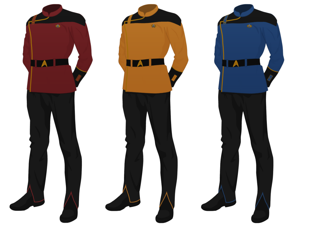 Star Trek Uniform concept, dress uniform variant 1