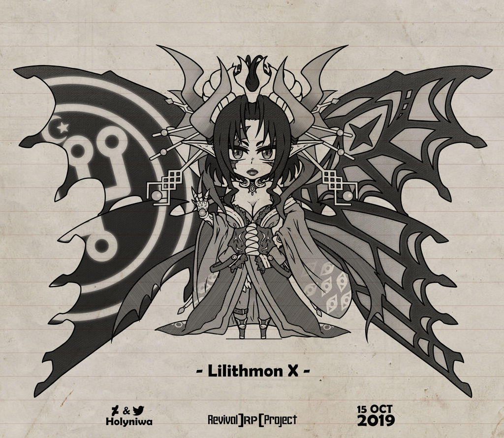 Lithithmon RPC - Lilithmon X by HolyNiwa on DeviantArt