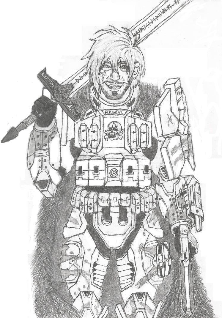 Edward Wolffe Rommel - No Helmet by TheGeneralGrievous on DeviantArt