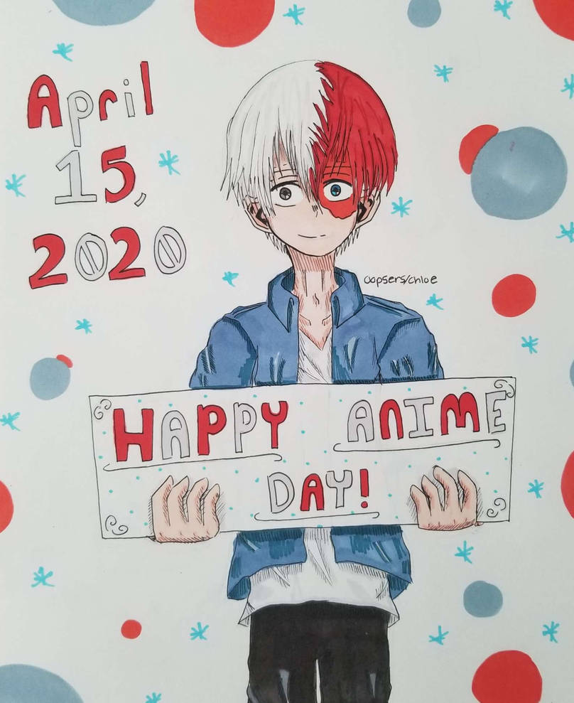 Happy National Anime Day! (a day late) by Oopsers on DeviantArt