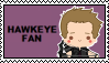 Stamp - Hawkeye Fan by Mibu-no-ookami