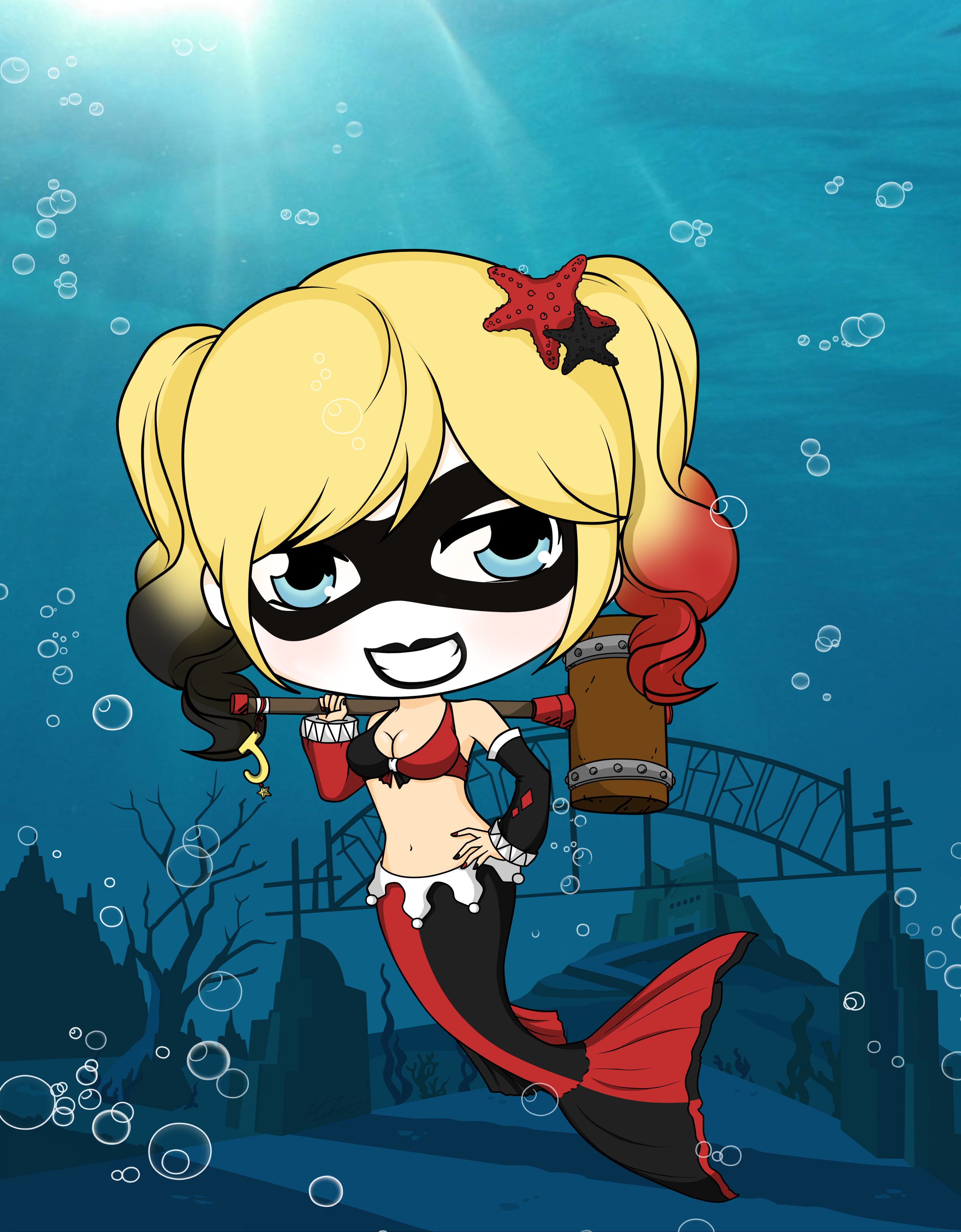 Arkham Aquarium - Harley Quinn