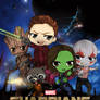Guardians Of The Gallaxy - Chibi Poster
