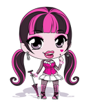 Monster High - Draculaura by Mibu-no-ookami