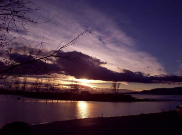 Sunset at the Lake