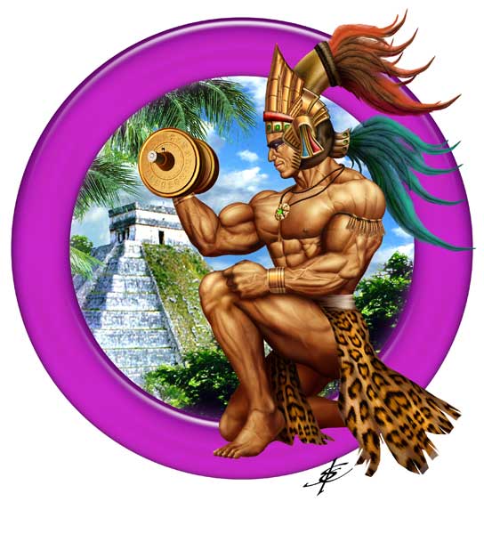 Mayan Bodybuilder