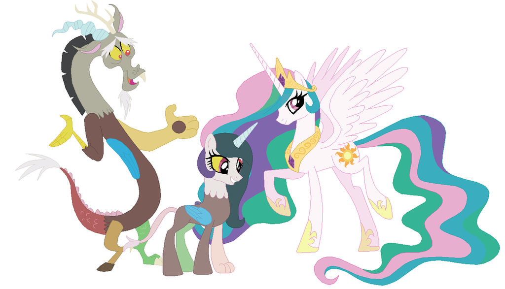 Celestia X Discord By FireStarArtist On DeviantArt celestia-x-discord-by-firestarartist-on-deviantart