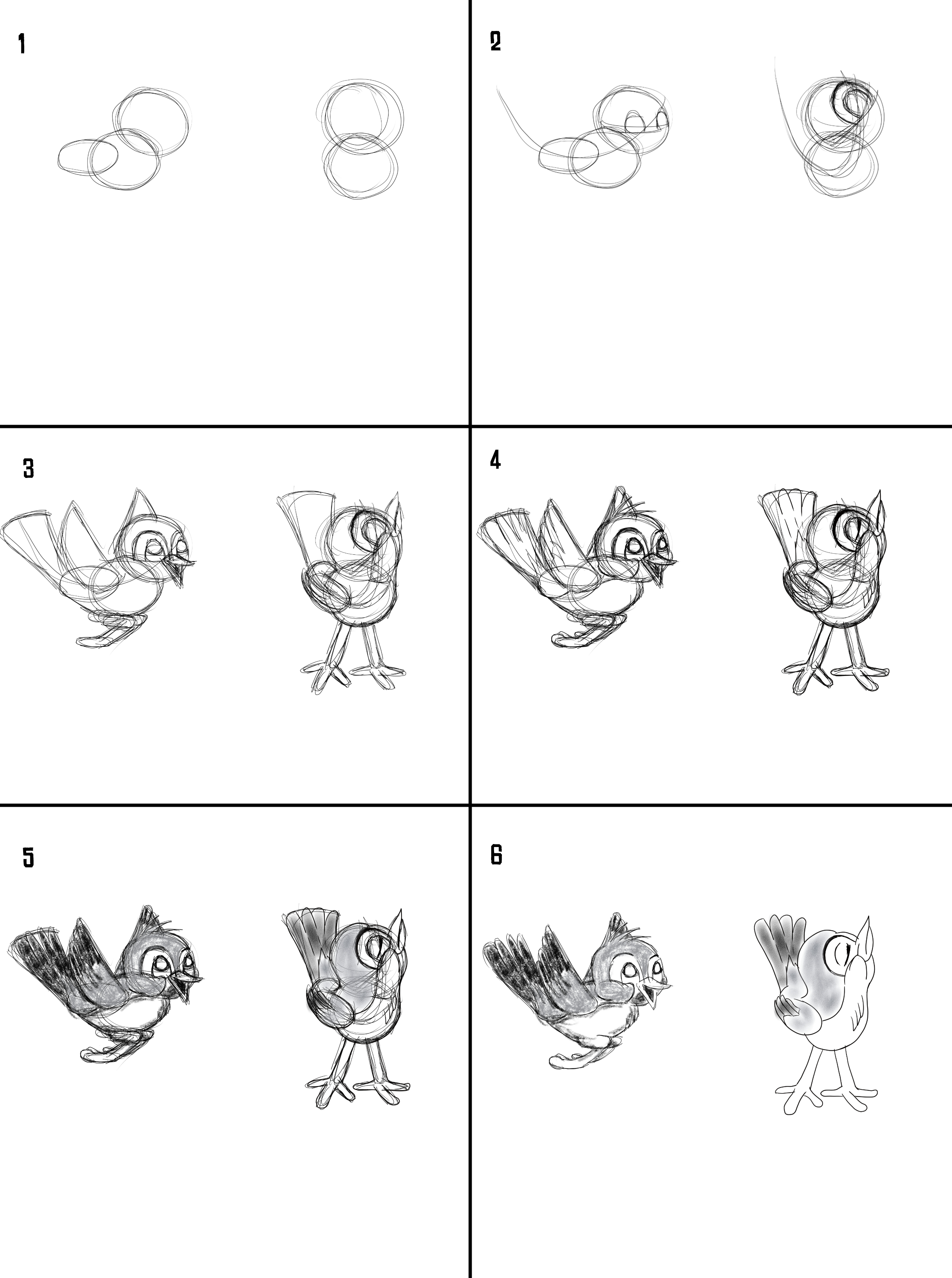 Birds Preston Blair style 3 by IMeGaArts on DeviantArt Birds Preston Blair style 3 by IMeGaArts on DeviantArt