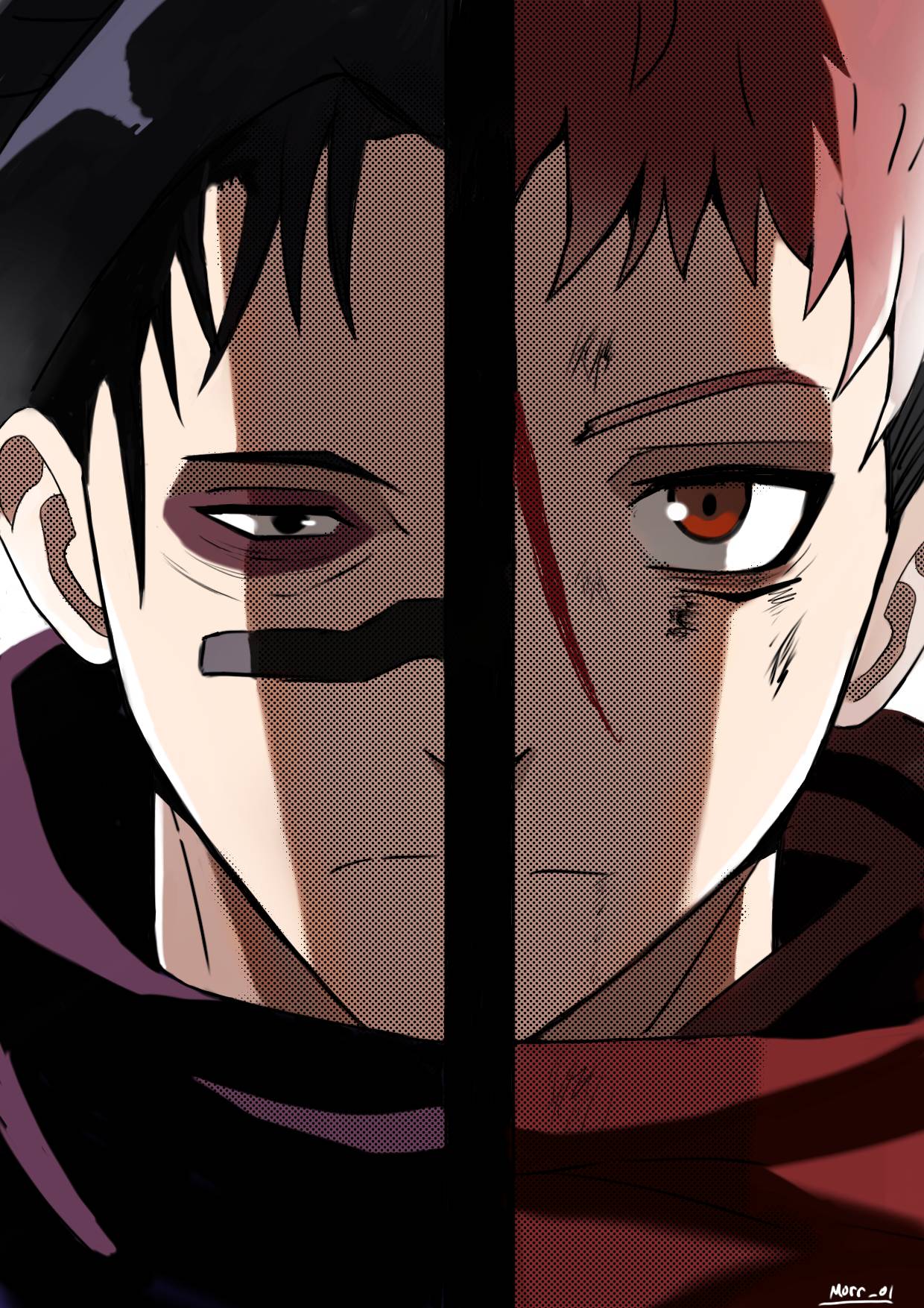 Yuji And Choso By Morr01 On DeviantArt yuji-and-choso-by-morr01-on-deviantart