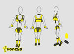 Honeys Uniform base design Ver.2 by Christopia1984