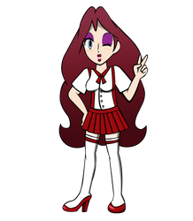 Pauline Schoolgirl
